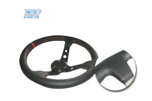 VOLANTE INVERTITO LOOK OMP PELLE SINTETICA NERO BR