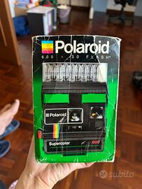 Polaroid 600 One Step Supercolor Flash