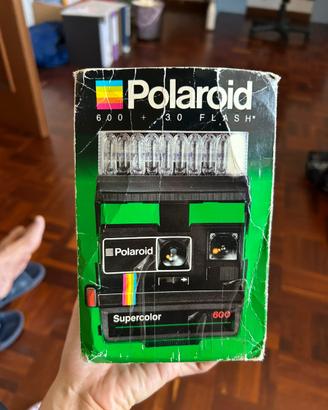 Polaroid 600 One Step Supercolor Flash