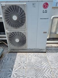 pompa di calore aria acqua lg