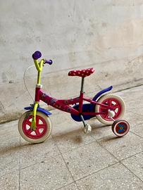 Bici bambina Minnie 2/3 anni