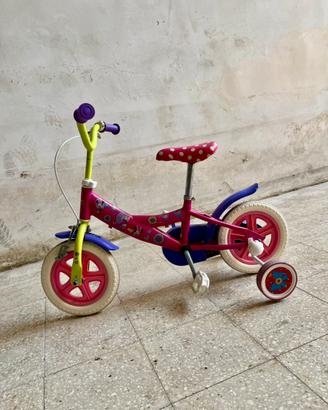Bici bambina Minnie 2/3 anni