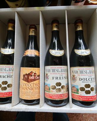 vino Marchesi del barolo 1974