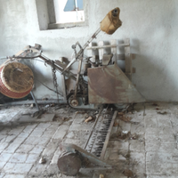 Moto Falciatrice d'epoca cingolata