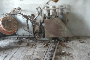 Moto Falciatrice d'epoca cingolata