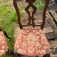5 sedie stile barocco