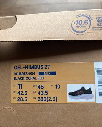 Uomo usata Asics gel 27  US 11