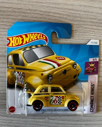 HotWheels Fiat 500 modificata da collezione