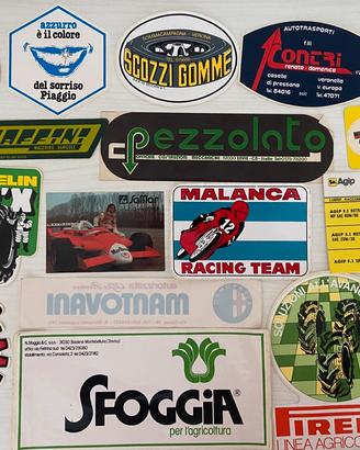 Lotto 29 Adesivi Vintage Anni 70/80