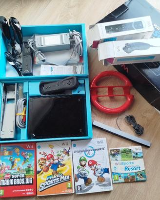 Nintendo Wii Sports Resort e 7 giochi trattabile