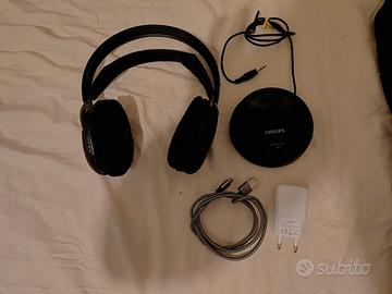 cuffie wireless per tv Philips praticamente nuove 