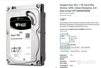 Hard disk EXos 7E2