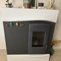 Termostufa a pellet edilkamin daisy 20 kw