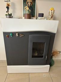 Termostufa a pellet edilkamin daisy 20 kw