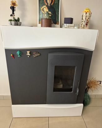 Termostufa a pellet edilkamin daisy 20 kw