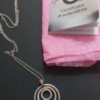 collana pandora originale lunga 32 cm compreso 