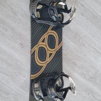 Snowboard flow infinite 156 cm attacchi ride metal