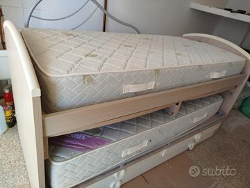 letto cameretta attrezzato 