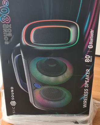 Music sound box 80s