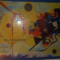 Puzzle arte contemporan 60x80 con cornice a giorno