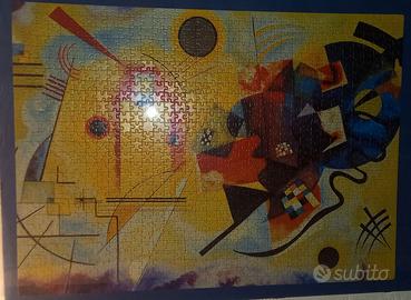 Puzzle arte contemporan 60x80 con cornice a giorno
