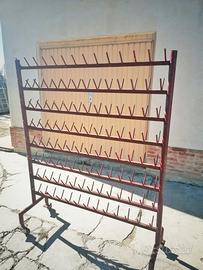 asciuga bottiglie in ferro