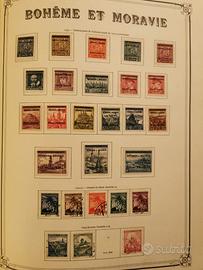 francobolli Boemia Moravia