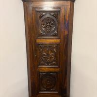 Angoliera in  noce massello