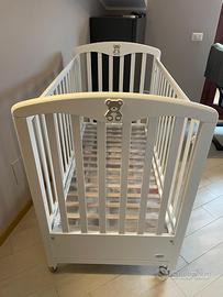 Foppapedretti lettino con sponda a scomparsa