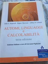 Automi linguaggi e Calcolabilitá
