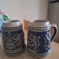 Boccali di birra da collezione