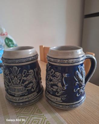 Boccali di birra da collezione