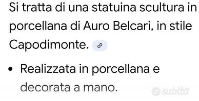Scultura di auro belcari