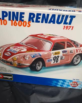 burago  Renault alpine kit raro