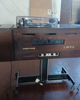giradischi vintage brionvega