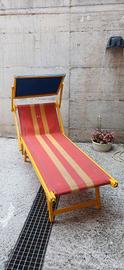 Sdraio in legno vintage