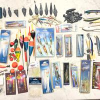 Attrezzatura da pesca artificiali rapala e varie