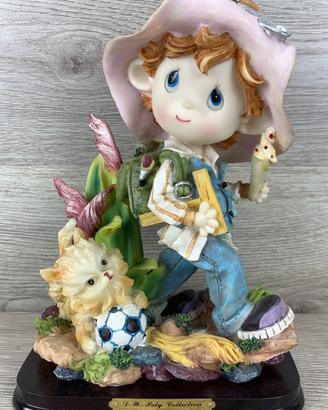 D.W. Poly Collection Statuetta in resina