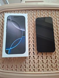 Iphone 16 pro black titanium 256gb 