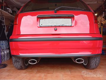 punto GT doppio scarico 