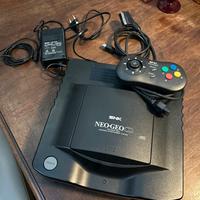 SNK Neo Geo CD Console Compact Disk Cavi e Joypad
