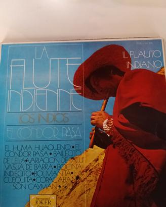 il flauto indiano Los indios lp33giri