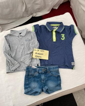 Stock abbigliamento bimbo