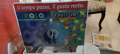 Espositore caramelle con orologiio