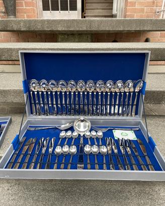 Set posate 12 persone acciaio inox