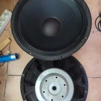 coppia woofer faital 18hp1010 4 ohm