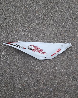Plastica laterale bianca ksr moto