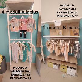 Arredamento Negozio Nuovo 12 metri lineari flex