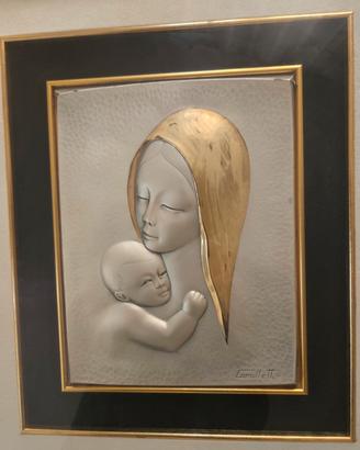 Quadro  argento 925 "Camilletti" NUOVO 45X50