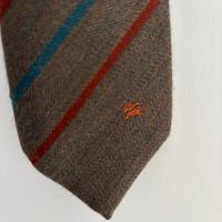 Cravatta vintage Burberry in lana